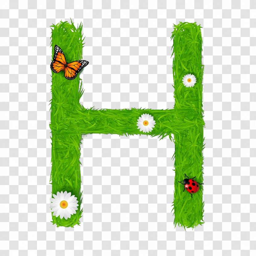 Drawing Stock Illustration H - Pattern - Environmentally Friendly Letter Transparent PNG