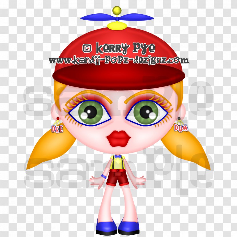 Character Headgear Fiction Clip Art - Fictional - Tweedle Dee Transparent PNG