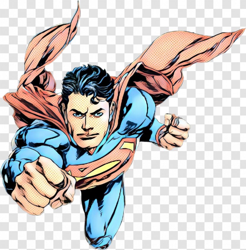 Superman Illustration Cartoon Fiction - Superhero Transparent PNG
