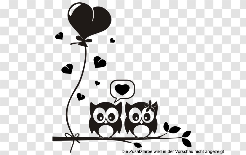 Owl Wall Decal Branch Nursery - Animal Transparent PNG