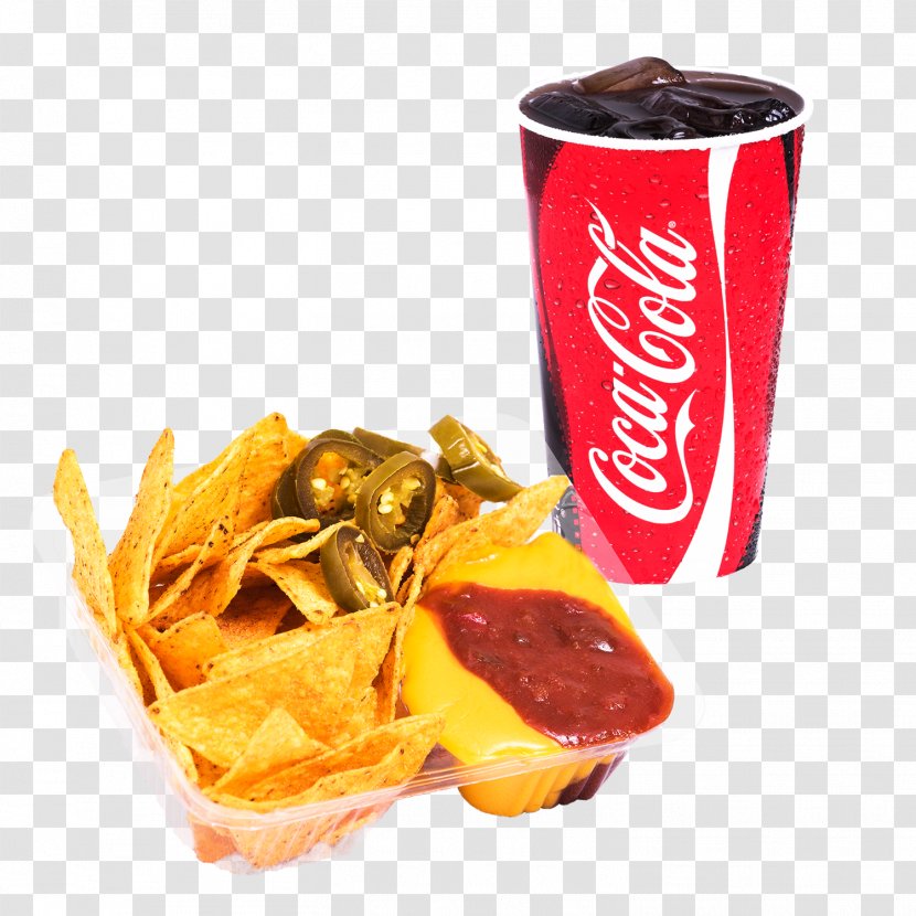 Coca-Cola Fizzy Drinks Diet Coke Junk Food Nachos - Beverage Can Transparent PNG
