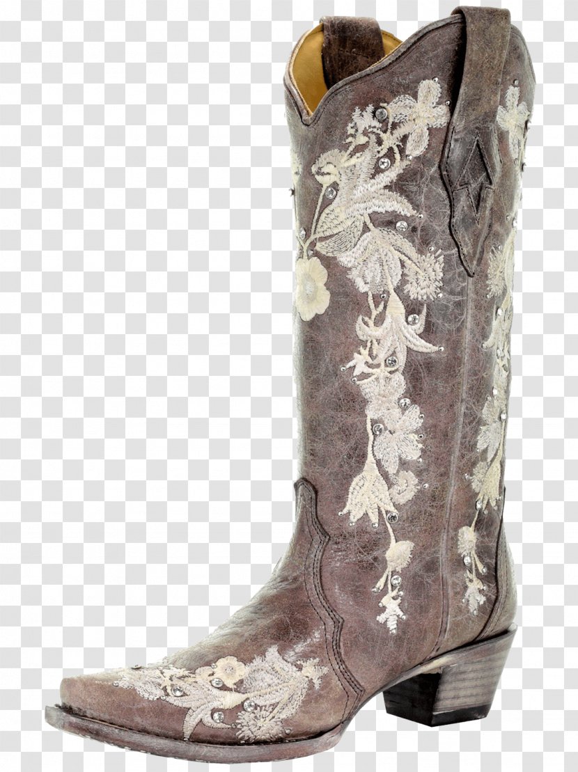 Cowboy Boot Shoe Embroidery Riding - Footwear Transparent PNG