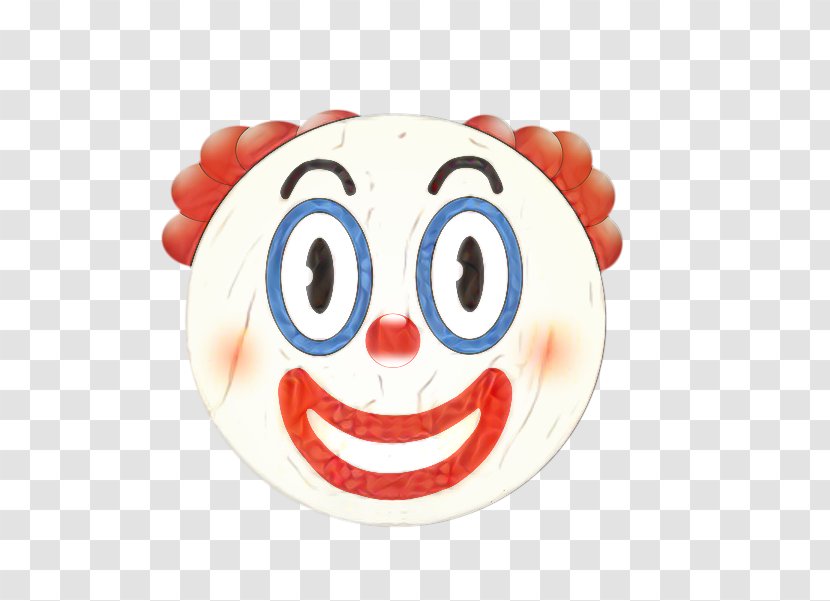 Emoticon Smile - Clown Ball Transparent PNG