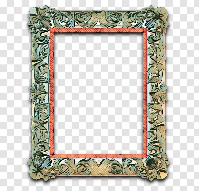 Retro Background Frame - Organization - Visual Arts Mirror Transparent PNG