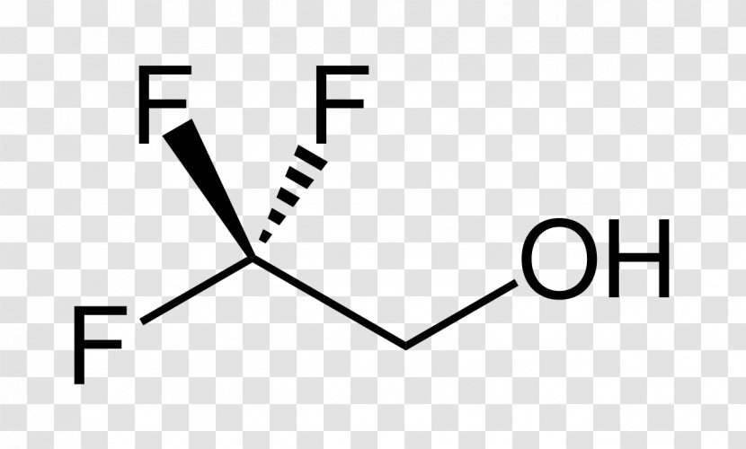 2,2,2-Trifluoroethanol Organic Compound Chemical Structural Formula Molecule - Logo - E85 Transparent PNG
