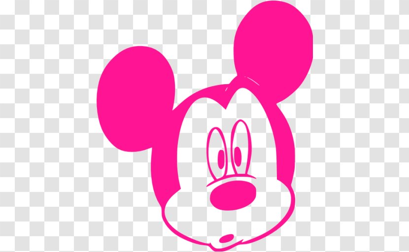 Mickey Mouse Minnie Clip Art Image Black And White - Silhouette Transparent PNG