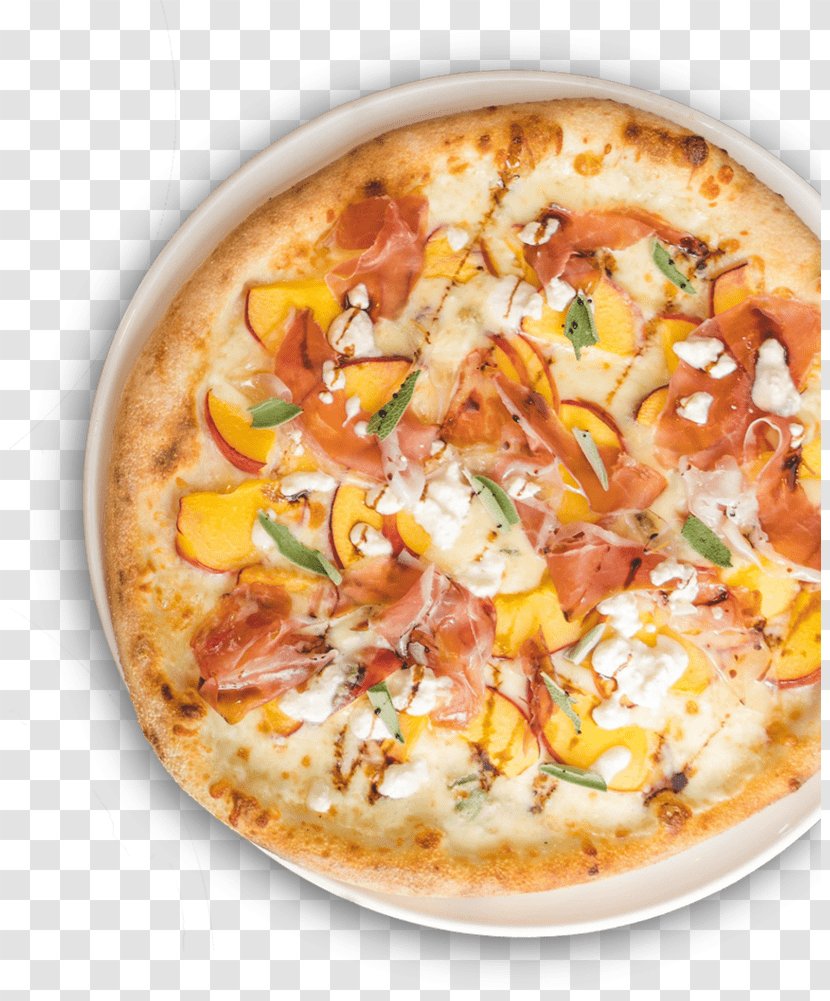 California-style Pizza Sicilian Vegetarian Cuisine Food - Of The United States - Menus Transparent PNG