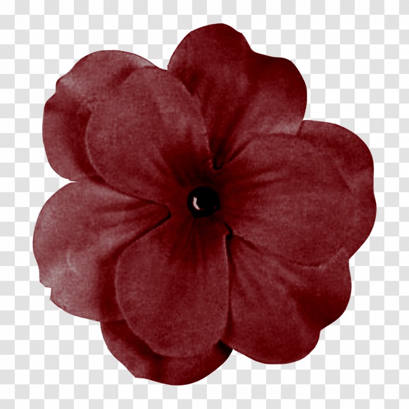 Flower Digital Scrapbooking Clip Art - Cut Flowers - Red Transparent PNG