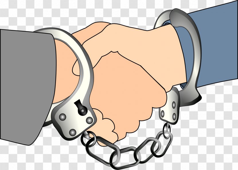 Clip Art - Jaw - Handcuffs Transparent PNG