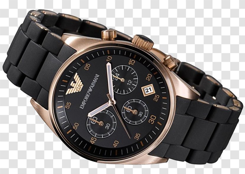 Watch Emporio Armani Sportivo AR5905 Chronograph Jewellery - Clothing Accessories Transparent PNG
