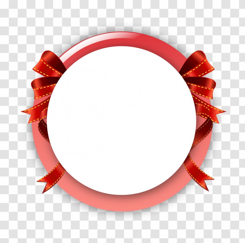 Ribbon Template Adobe Illustrator - Exquisite Bow Ring Transparent PNG