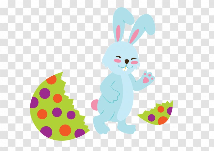 Rabbit Easter Bunny Clip Art - Cartoon Transparent PNG