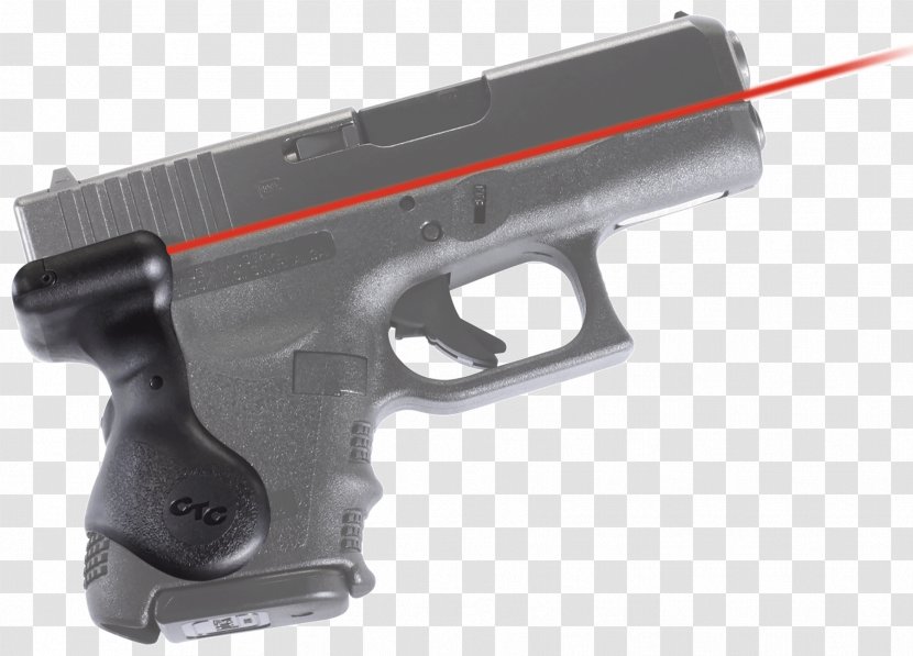 Browning Hi-Power Glock Ges.m.b.H. 26 Crimson Trace - Sight - Laser Gun Transparent PNG