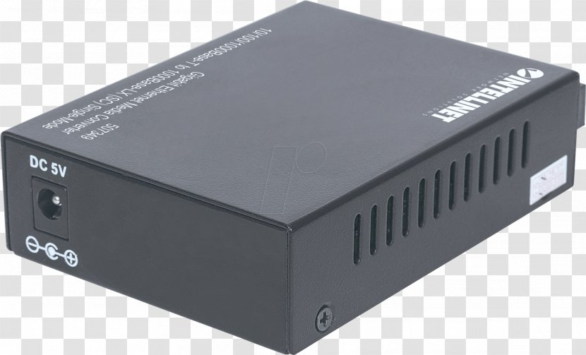 Fiber Media Converter 1000BASE-T Gigabit Ethernet Small Form-factor Pluggable Transceiver 100BASE-FX - Singlemode Optical - Formfactor Transparent PNG
