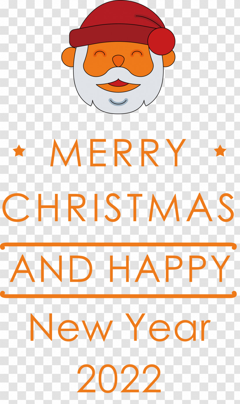 Merr Christmas Happy New Year 2022 Transparent PNG