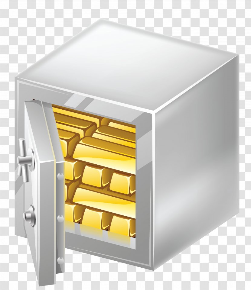 Portable Document Format Safety Computer File - Heart - Safe With Gold Clipart Picture Transparent PNG
