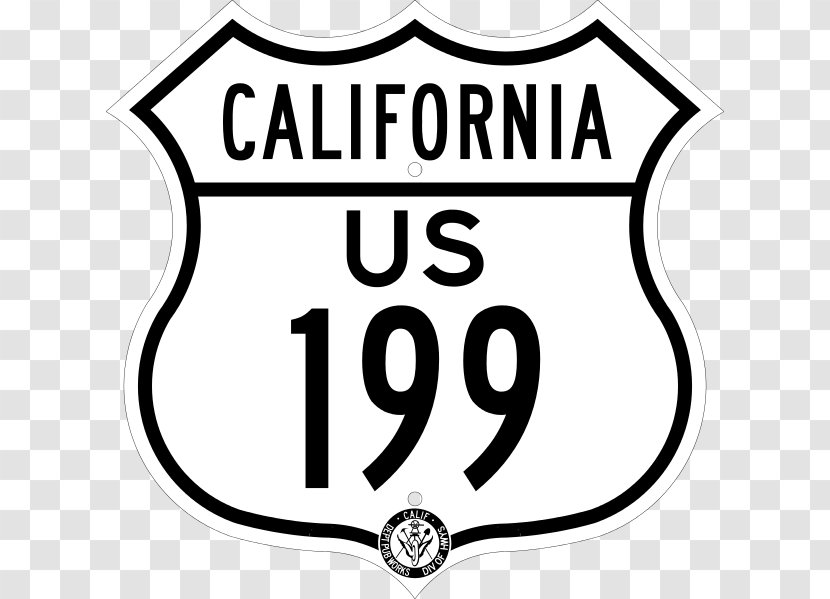U.S. Route 66 101 In Oregon California State 1 90 - Us Numbered Highways - Road Transparent PNG