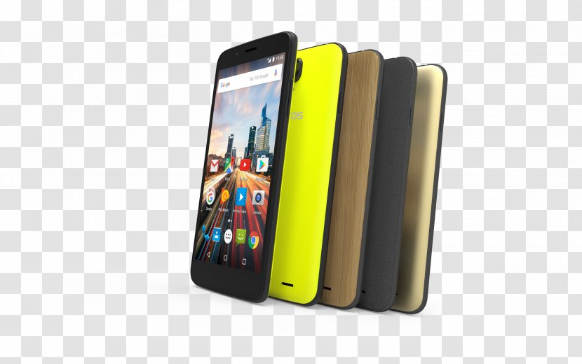 Archos Helium 4G Smartphone 55 16Gb Black Gold Grey Wood Yellow Camera Dual Sim - 50f - Four Seasons Regimen Transparent PNG