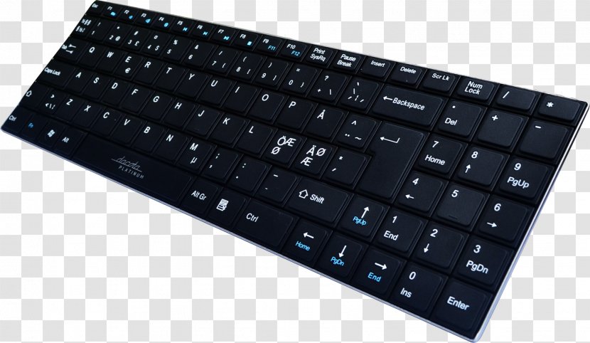 Computer Keyboard Space Bar Numeric Keypads Touchpad Mouse - Keypad Transparent PNG