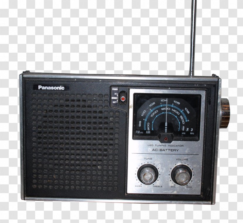 Antique Radio Television Receiver - Cartoon - Vintage Transparent PNG