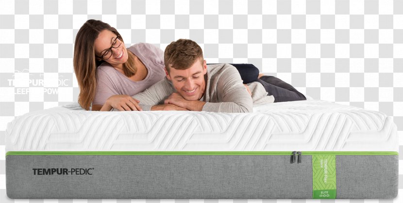 Tempur-Pedic Mattress Bed Floor Model Memory Foam - Frame - Mattresse Transparent PNG