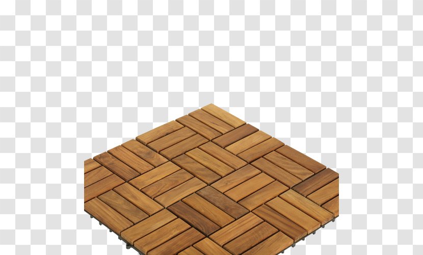 Tile Wood Flooring - Interlocking Transparent PNG