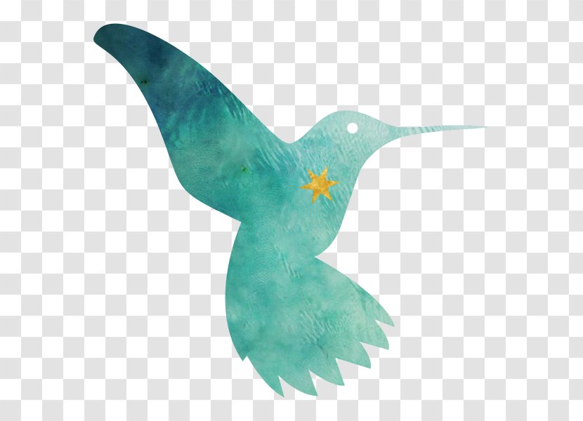 Beak Hummingbird Teal Fauna Turquoise - Feather Transparent PNG