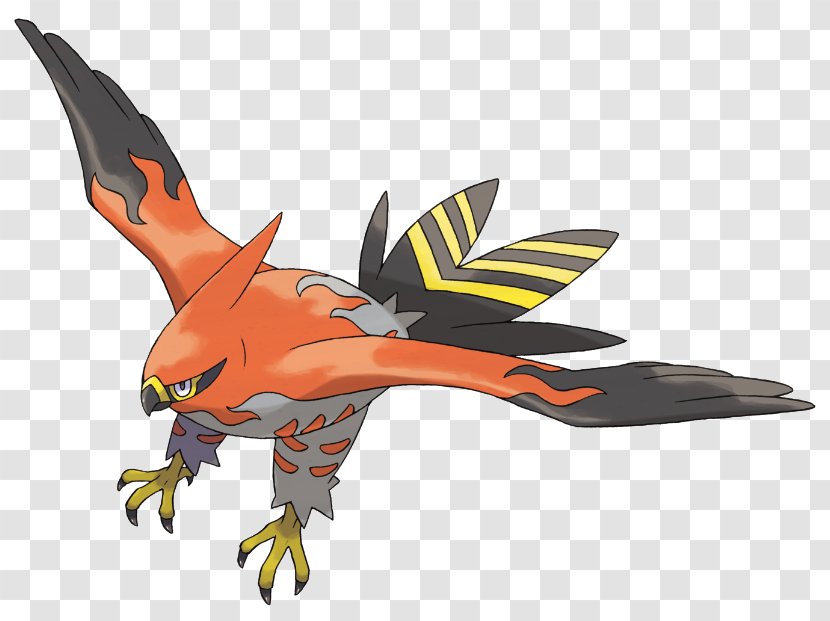 Pokémon X And Y HeartGold SoulSilver Talonflame Sun Moon - Dragon - Pokedex Transparent PNG