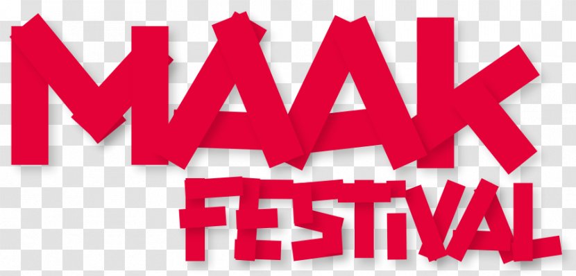 Groningen Logo Festival Font Product - Red - Maker Fest 2017 Transparent PNG
