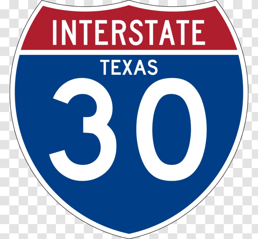 Interstate 30 84 80 45 90 - Highway Shield - Road Transparent PNG