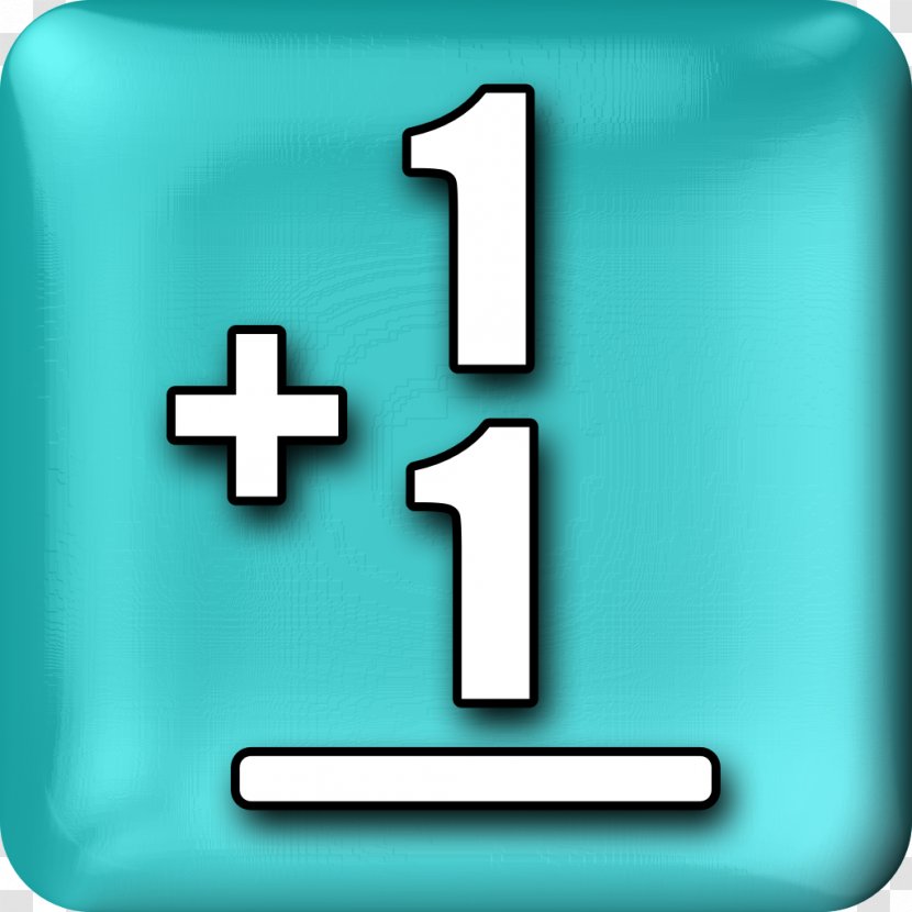 Math App Flashcard Mathematics - Aqua Transparent PNG