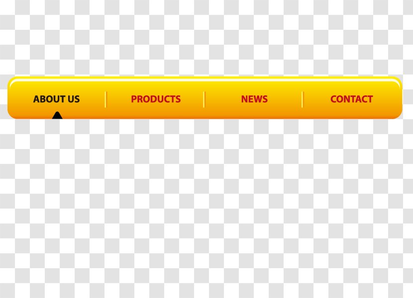 Brand Material Yellow - Number - Vector Menu Bar Transparent PNG