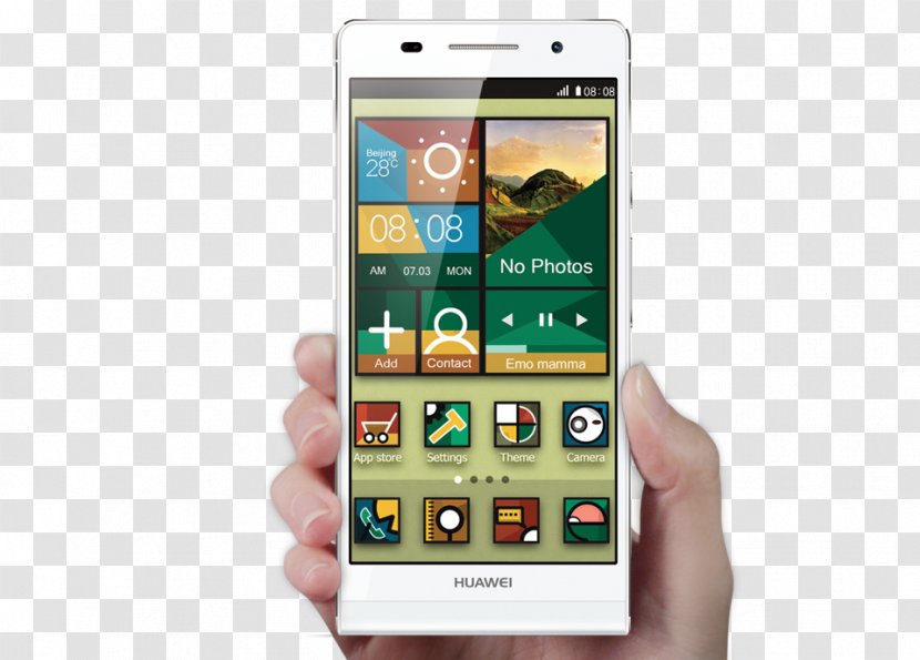 Smartphone Feature Phone Huawei Ascend P6 Telephone Transparent PNG