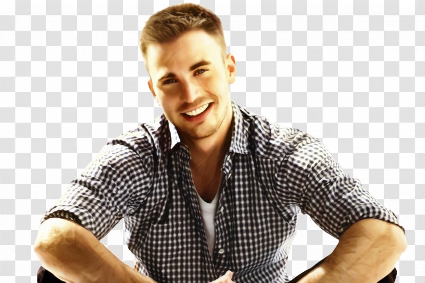 Chris Evans Hairstyle Captain America: The First Avenger Black Widow - Male - America Transparent PNG