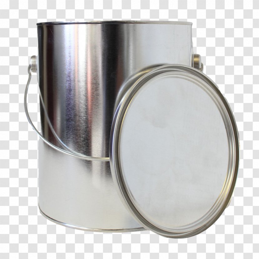 Metal Tin Can Telephone Cone Top - Stock Pot - Paint Transparent PNG