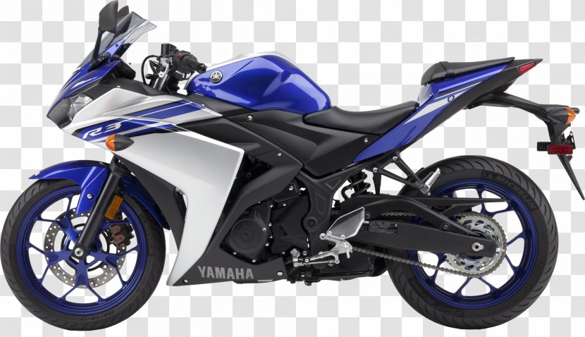 Yamaha YZF-R3 Motor Company YZF-R25 Motorcycle Fairing - Rim Transparent PNG