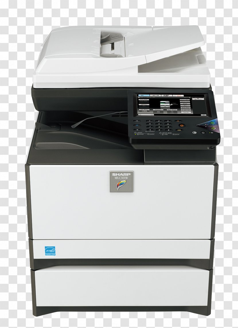Multi-function Printer Photocopier Device Driver - Laser Printing - Sharp Transparent PNG