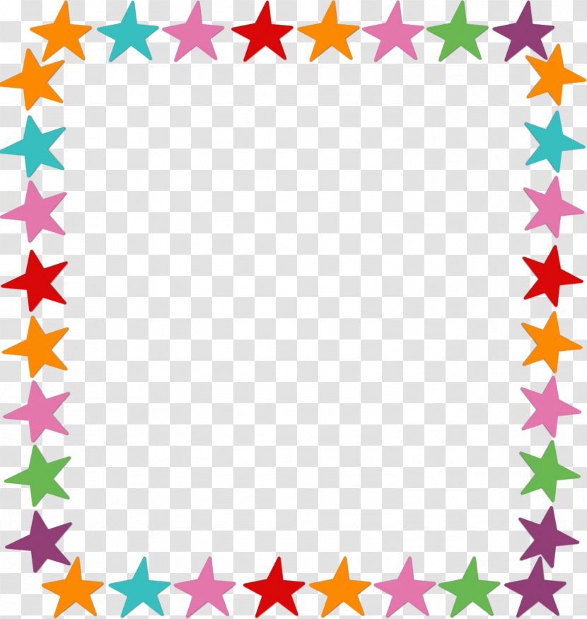 Royalty-free Clip Art - Paper - Star Frame Transparent PNG