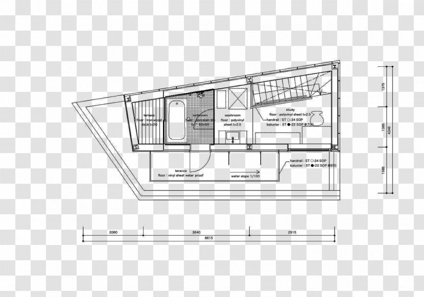 Architecture Floor Plan House Building - Rectangle - Design Transparent PNG