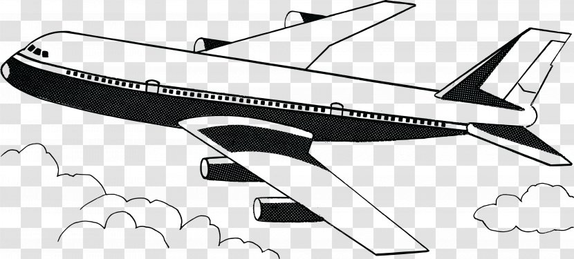 Airplane Aircraft Clip Art - Narrow Body - Plane Transparent PNG