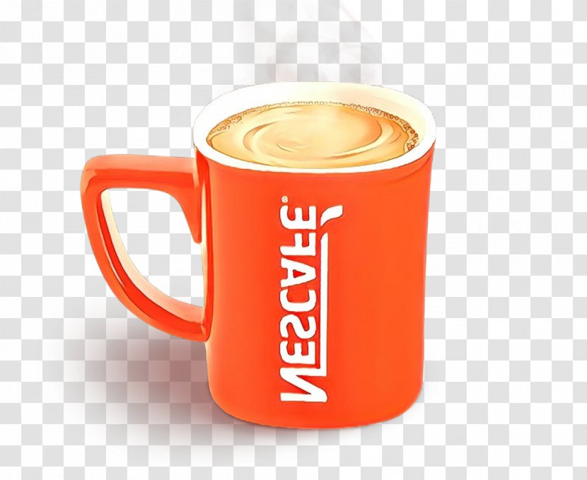 Orange Background - Instant Coffee - Ristretto Milk Transparent PNG