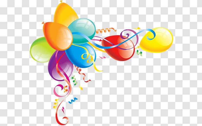 Balloon Birthday Clip Art Transparent PNG