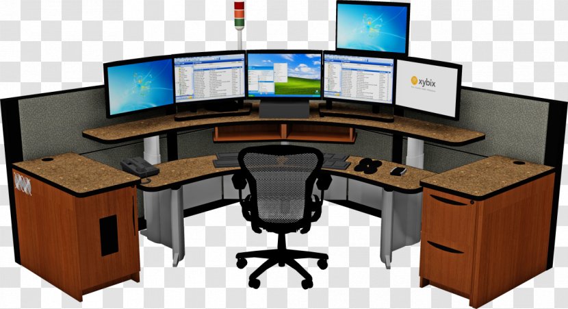 Computer Desk Office Supplies - Multimedia Transparent PNG