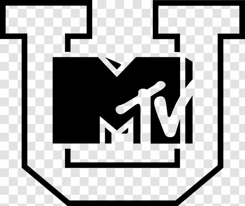Viacom Media Networks Logo TV MTV Base Live HD MTVU - Monochrome Photography Transparent PNG