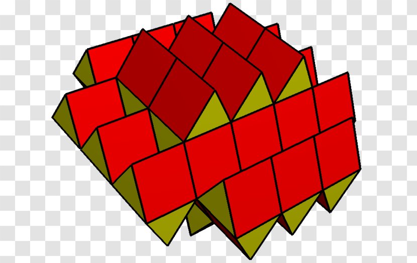Symmetry Polyhedron Gyrobifastigium Honeycomb Triangular Prism - Spacefilling Curve - Line Transparent PNG