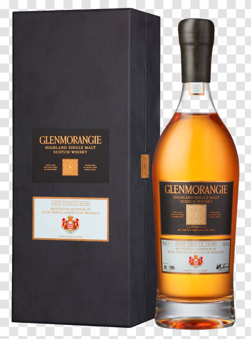 Whiskey Glenmorangie Distillation Speyside Single Malt Scotch Whisky - Distillery - Bottiglia Transparent PNG