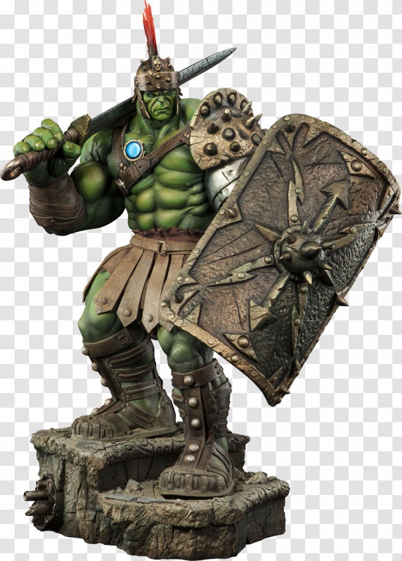 Planet Hulk Statue Gladiator Action & Toy Figures - Prop Replica Transparent PNG