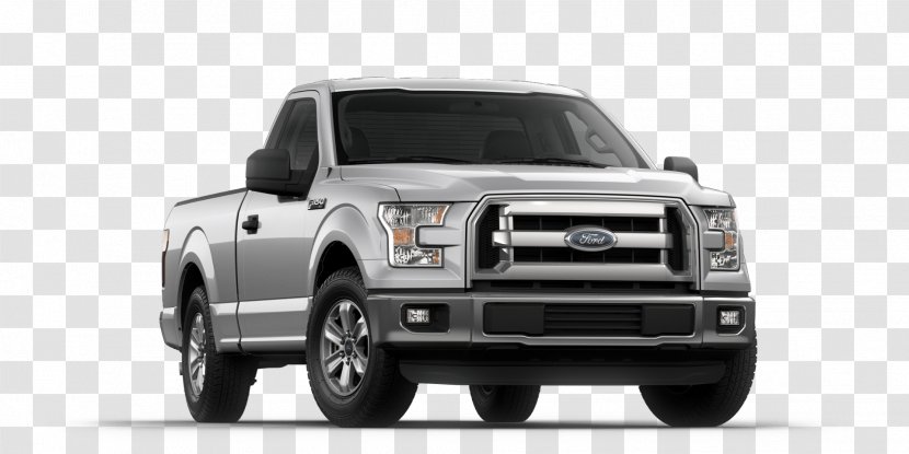 Pickup Truck 2017 Ford F-150 XLT Expedition - Bumper - Colored Silver Ingot Transparent PNG