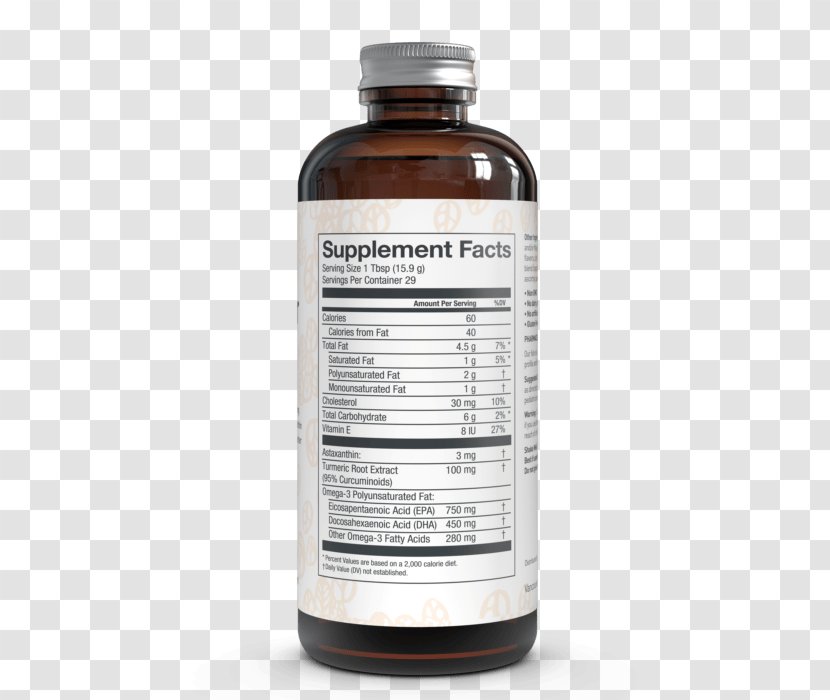 Dietary Supplement Fish Oil Omega-3 Fatty Acids Food - Liquid Transparent PNG