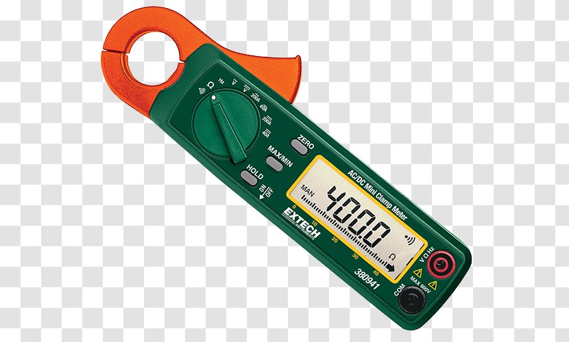 Current Clamp Multimeter Extech Instruments Direct Alternating - Saz Clamping Instrument Transparent PNG